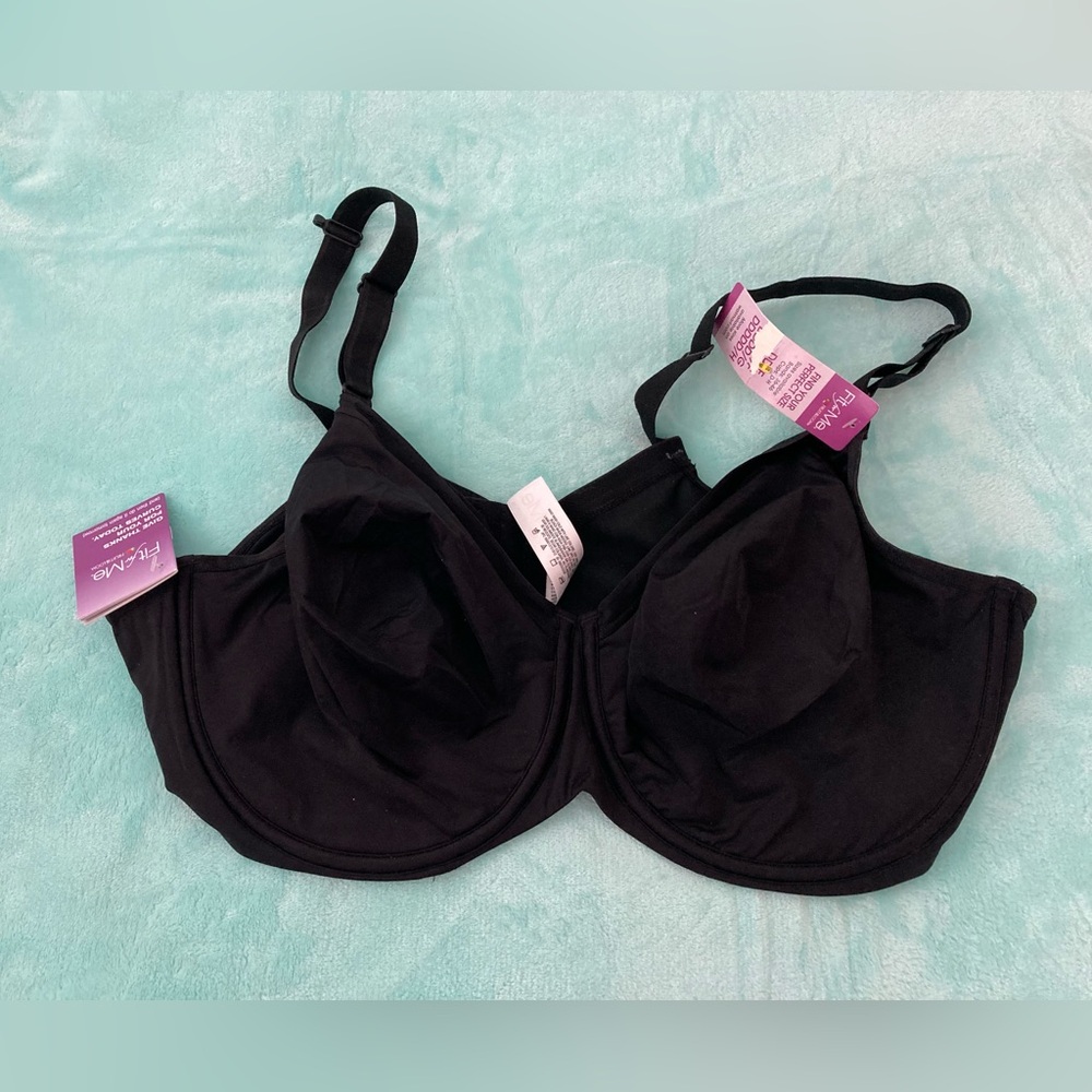 Playtex Women's NWT Classic Black Bra Size 42DDD